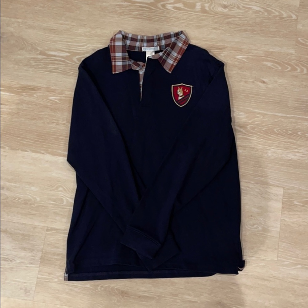 Janie and Jack rugby shirt like new boys 12